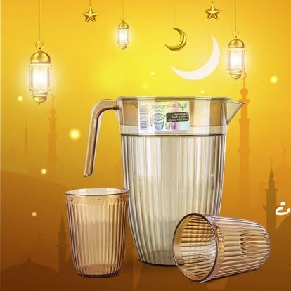 طقم شفشق مع 2 كوب - 2