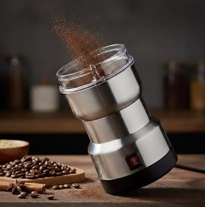 مطحنة بن وتوابل ستانلس 4 سلاح 150 وات Goldfruit - 4