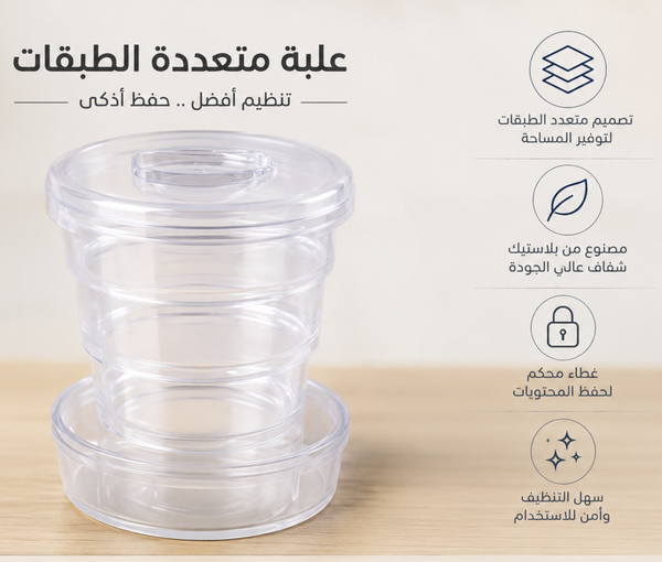 كوب اكريليك للاطفال والرحلات شفاف - 1